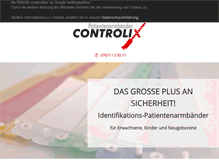 Tablet Screenshot of controlix.de